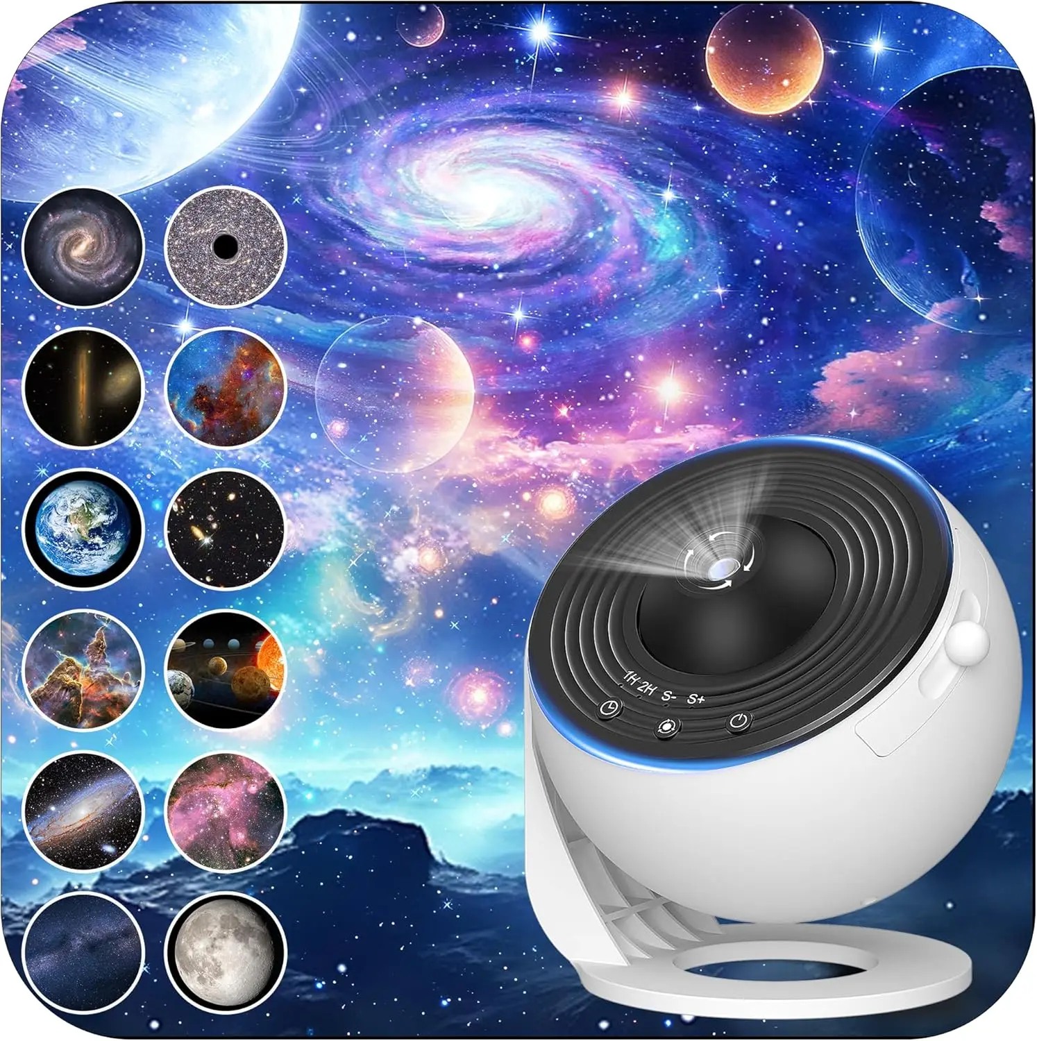 Galaxie-Projektor für Schlafzimmer