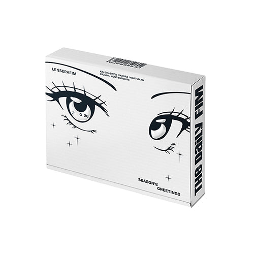 LE Sserafim 2026 coffret de fin d'année