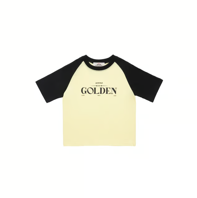 KPOP Demon Hunters POP UP Merch - KIDS t-shirt Golden
