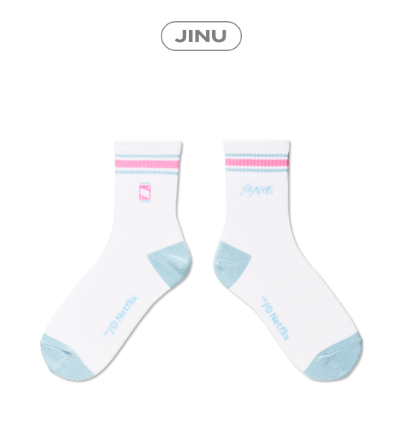 KPOP Demon Hunters POP UP Merch - SODA POP chaussettes