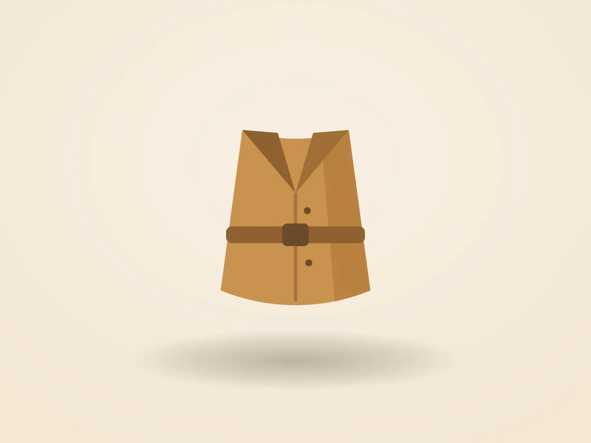 Manteau long en laine — camel, T38 — photo 1 sur 2
